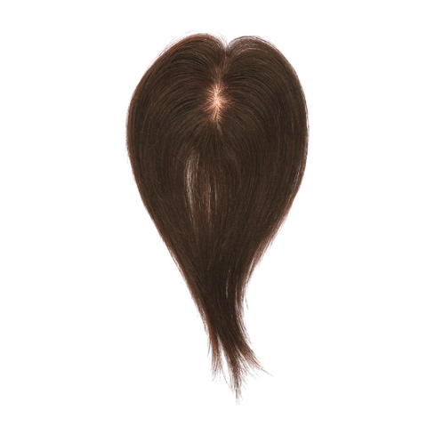 Silk Base Hair Topper with Bangs