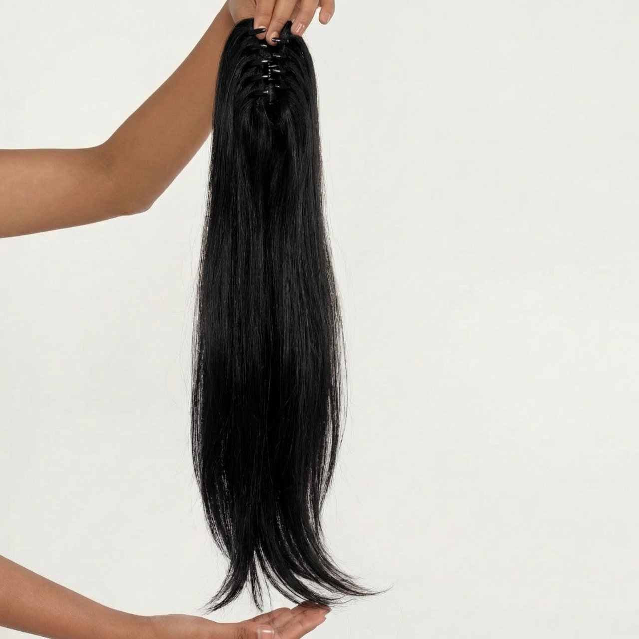 Claw Clip Ponytail - 100% Real Human Hair