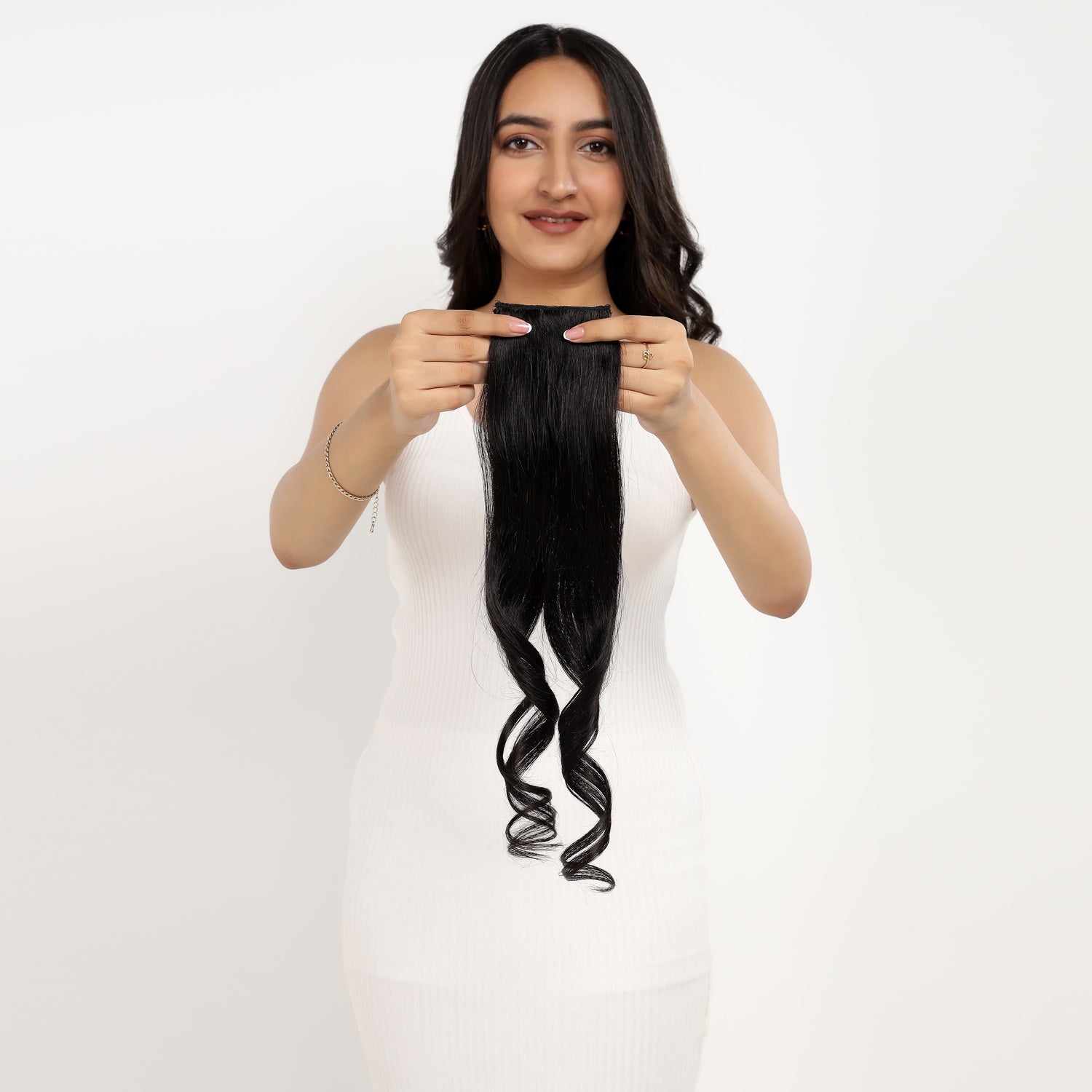 2 Piece Clip-in Volumizer - 100% Real Human Hair