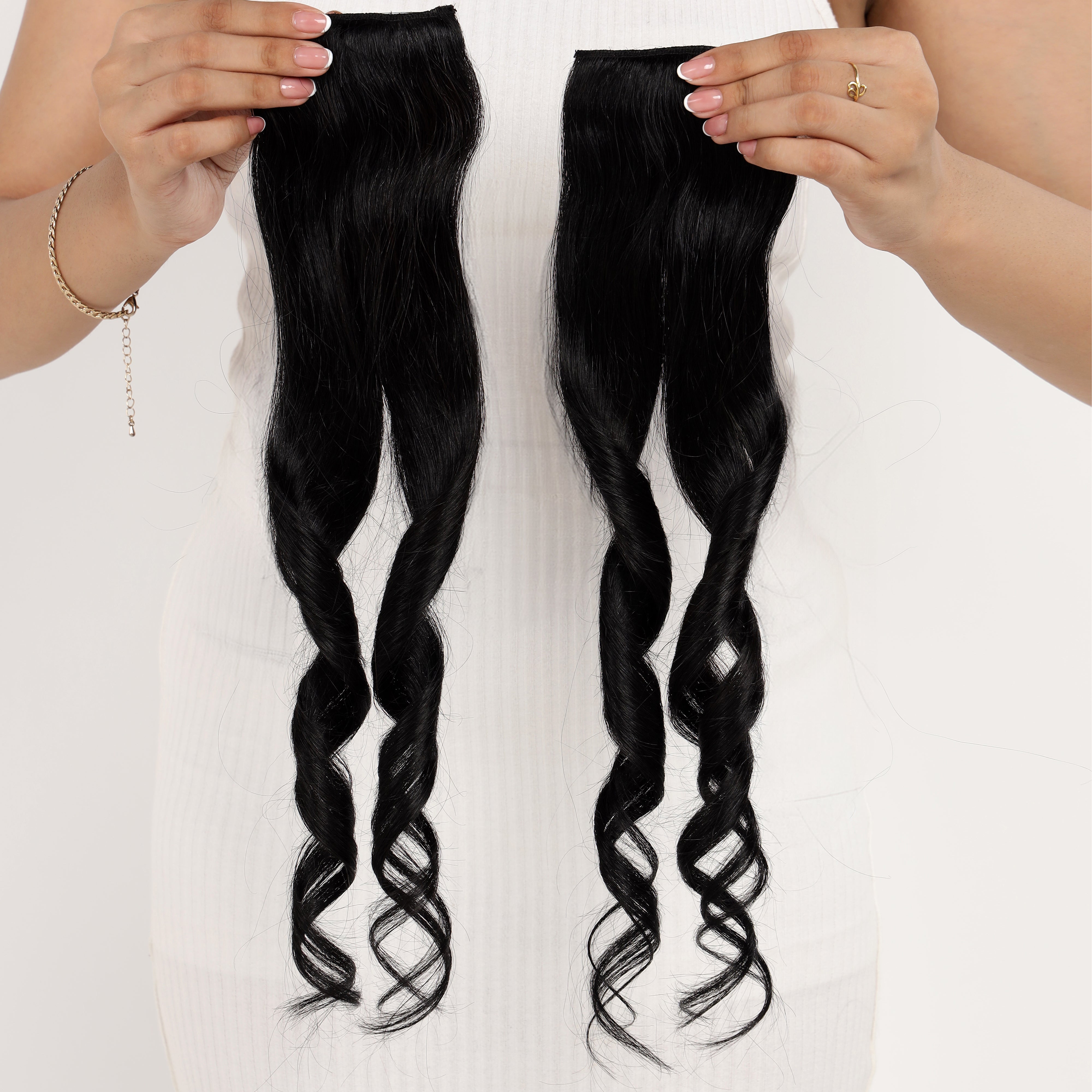 2 Piece Clip-in Volumizer - Wavy