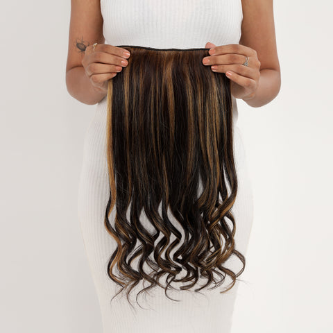 3 piece Clip in Volumizer - Wavy