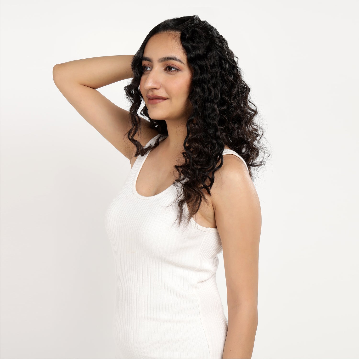 Curly Invisible Hair Patch - 100% Real Human Hair