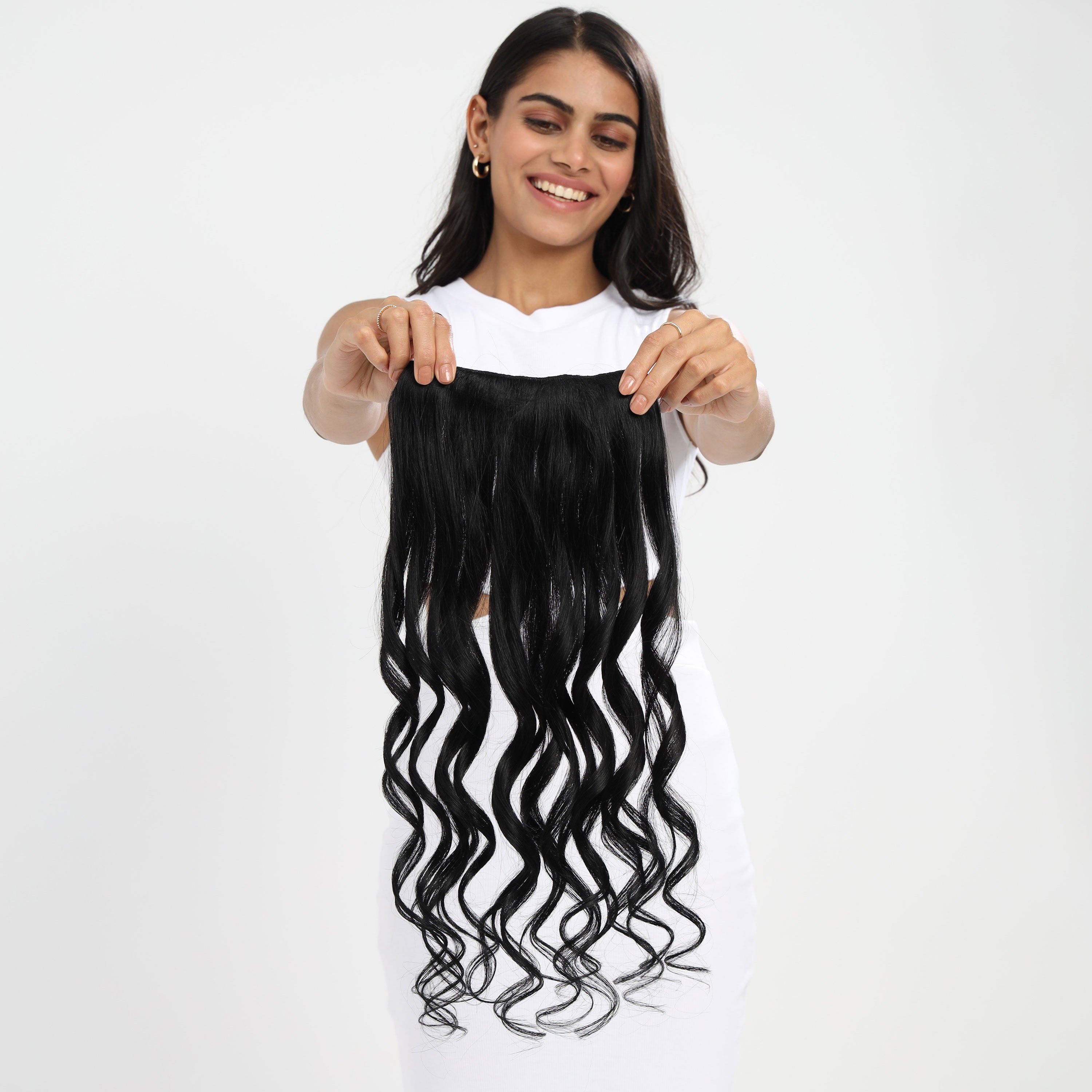 3 piece Clip in Volumizer - Wavy