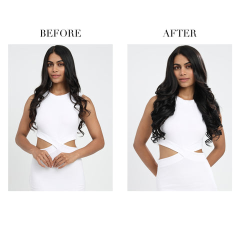 3 piece Clip in Volumizer - Wavy